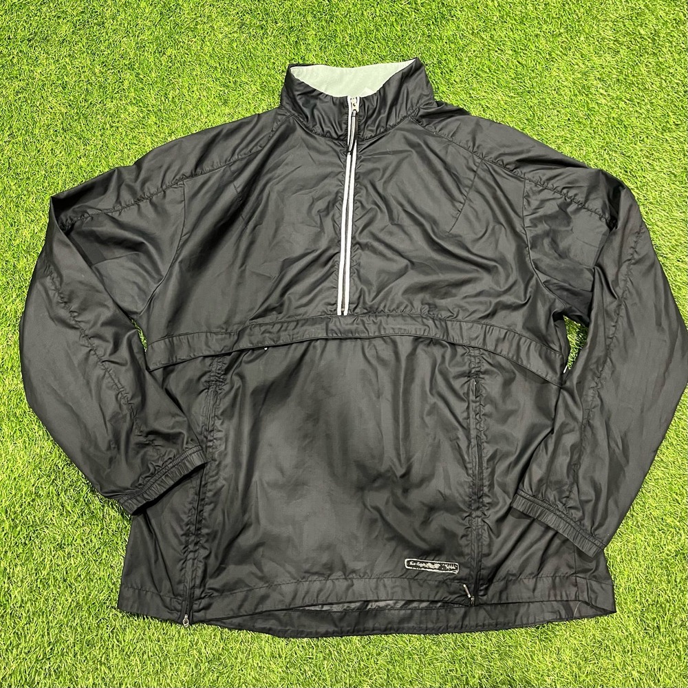 Vintage Y2K Womens Nike Black and White Windbreaker